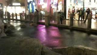 Inside Rain Storm - Miracle Mile Las Vegas