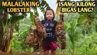 GRABE TO!! BATANG NAG TITINDA NG LOBSTER ISANG KILONG BIGAS LANG PALA ANG MAIUUWI SA PAMILYA