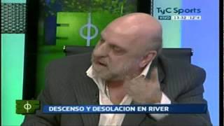Estudio Futbol - el dia del descenso - lunes 27/06/2011 - river en la b