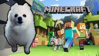 MINECRAFT em CACHORRÊS | NOSTALGIA