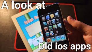 a look at old ios apps