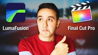 LumaFusion vs Final Cut Pro for 4K Video Editing
