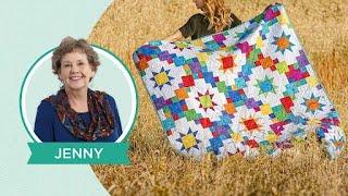 Make the "Brightly" Quilt with Jenny Doan of Missouri Star (Video Tutorial)