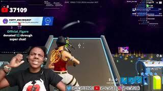 IShowSpeed Wagers a 14 Year old boy In Fortnite 