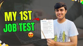 My First Job Test  | Visit New Office | Zaid Ka New Phone ke Search | Zain Masaud