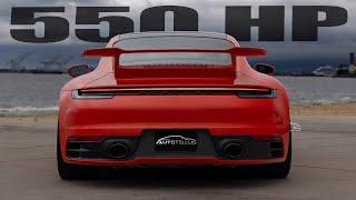 TUNED 550HP CARRERA 4S 992 WITH AFTERMARKET EXHAUST - A STUNNER! Amazing sounds, accelerations etc