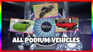 All Podium Vehicles in GTA Online Since The Lucky Wheel - The Diamond Casino & Resort Update