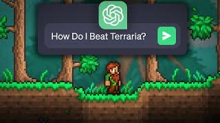 Terraria, But A.I. Tells Me Exactly What To Do...