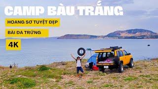 Camping by car on Da Egg beach, Hoang So at BAU TRANG