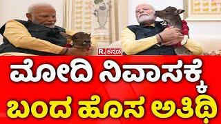 Meet PM Modi's New Family Member, ‘Deepjyoti’: ಪ್ರಧಾನಿ ಮೋದಿ ನಿವಾಸಕ್ಕೆ ಬಂದ ಹೊಸ ಅತಿಥಿಯ ಹೆಸರು ದೀಪಜ್ಯೋತಿ