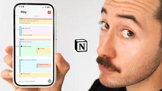 The EASIEST Way to Organize Your Life (Notion Calendar)