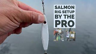 Salmon Rig Setup by the PRO, Who Caught Big Salmon in the Past