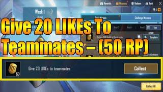 Give 20 LIKEs To Teammates In 1-Minute MONIKA