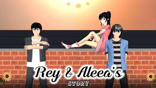 REY & ALEEA'S STORY [FULL MOVIE] || SAKURA SCHOOL SIMULATOR DRAMA