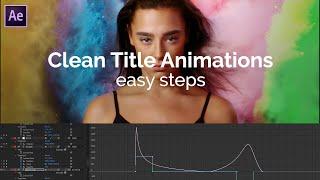 Create amazing motion graphics titles | FREE TEMPLATE