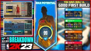 NBA 2K23 MyPlayer/MyCareer Builder Breakdown...