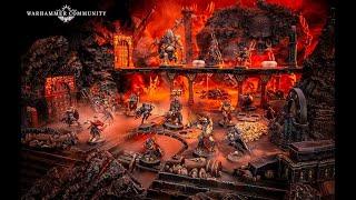 Painting Warcry Catacombs Terrain