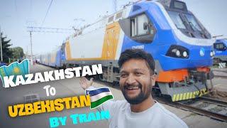 Kazakhstan To Uzbekistan Train Journey | How To Cross border by Train | Kazakhstan Travel Guide