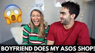 BOYFRIEND DOES MY ASOS SHOP & Try On!