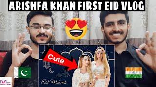 PAKISTANI BOYS REACTS TO ARISHFA KHAN FIRST EID VLOG 2021 | MEER BROS REACTIONS