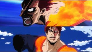 Endeavor VS All for One Full Fight - Endeavor Lost His Arm | My Hero Academia Season 7 Episode 10