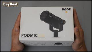 Улучшаю звук! Микрофон RODE PodMic USB – это универсальный микрофон, со сверхнизким уровнем шума.