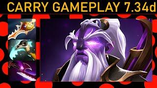 Void Spirit 25+ Kills! Safe Lane Gameplay - Dota 2 Top MMR