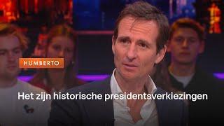 "Als Trump wordt gekozen gaat hij er met een gestrekt been in" | Humberto