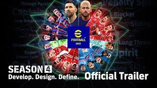 eFootball™ 2023 - ”Develop. Design. Define.” Official Trailer