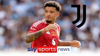 Juventus exploring conditions of a deal to sign Jadon Sancho from Man United