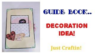 Guide book decoration Idea!