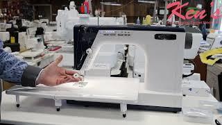 Grace Little Rebel Quilting Machine Overview by Ken's Sewing Center in Muscle Shoals, AL