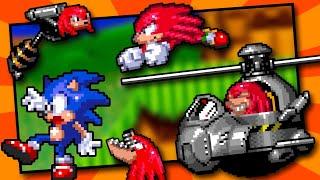 Sonic, but Everything is Knuckles?! - Hilarious Sonic 2 Rom Hack