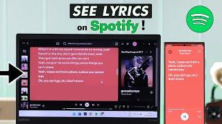 How To See Lyrics on Spotify! [Enable]