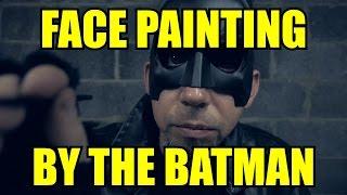 Face Painting by The Batman [ ASMR ]