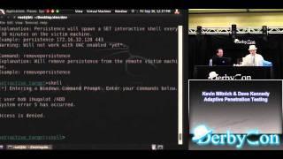 Kevin Mitnick + Dave Kennedy -- Adaptive Penetration Testing