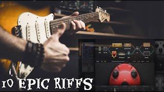 10 Epic Guitar Riffs with Bias FX2