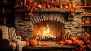 Fall asleep immediately with the sound of a warm fireplace - The sound of a crackling fire