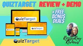 QuizTarget Review + Demo  + BONUSES!! EASY to make QUIZES = ⬆️Leads + ⬆️Traffic  = MORE Sales 