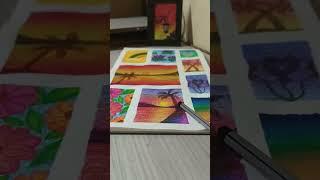 Colourful Drawing With Pencil Colour 