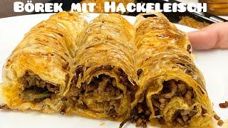 Leckerer Börek mit Hackfleisch und vielen Gewürzen ️ schnell und einfach