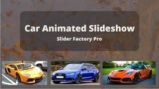 Car Slider | Animated Slideshow | Slider Factory Plugin | WPFrank #Shorts