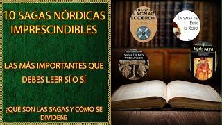 Las 10 Sagas Nórdicas Más Famosas e Importantes | ¿Qué Son las Sagas Vikingas y Cómo se Catalogan?