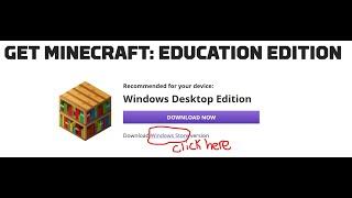 How to install Minecraft Education Edition on School Computer (Windows 10)