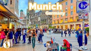 Munich, Germany  | Exploring Europe's Best Cities | 4k HDR 60fps Walking Tour (▶35min)