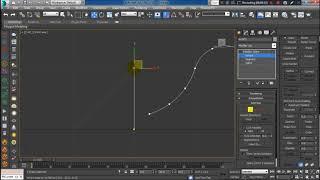 How to draw line in 3ds max - create spline
