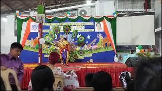 Theme dance on two Indians festivals, || garba, radhe krishna song ||