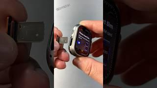 4G Android SmartWatch - S12 Ultra 4G How to insert Sim Card #shorts #viral #video #trending #short