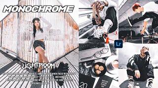 TUTORIAL EDIT PHOTO ALA CELEBRAM MONOCHROME | FREE PRESET LIGHTROOM | LIGHTROOM TUTORIAL | HRMWN ART