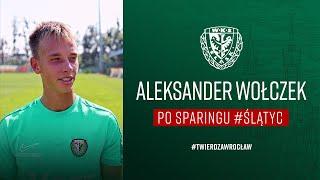 Aleksander Wołczek po sparingu z GKS-em Tychy